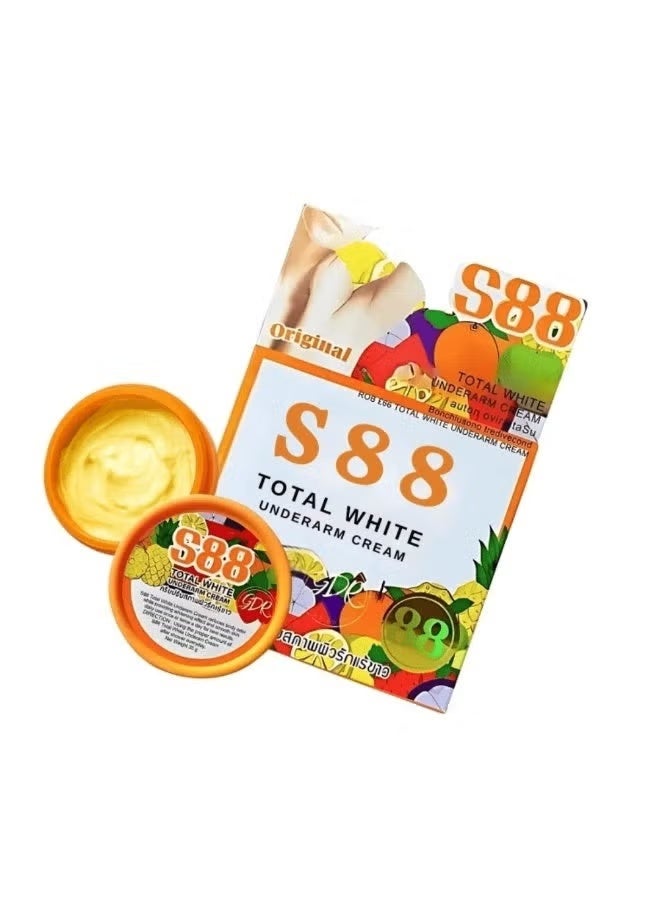 اس 88  مزيل عرق وكريم لتفتيح الإبط S88 توتال وايت - 35 جرام - Image 3
